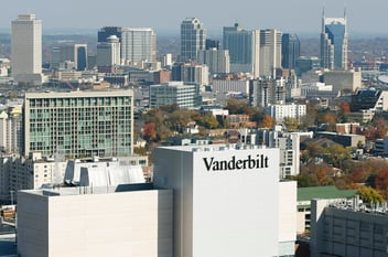 skyline view of vanderbilt school of engineering campus 